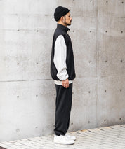 KANGOL カンゴール 別注コラボ裏起毛ワンポイントロゴ刺繍スウェットパンツ/セミワイドテーパードイージーパンツ 14629