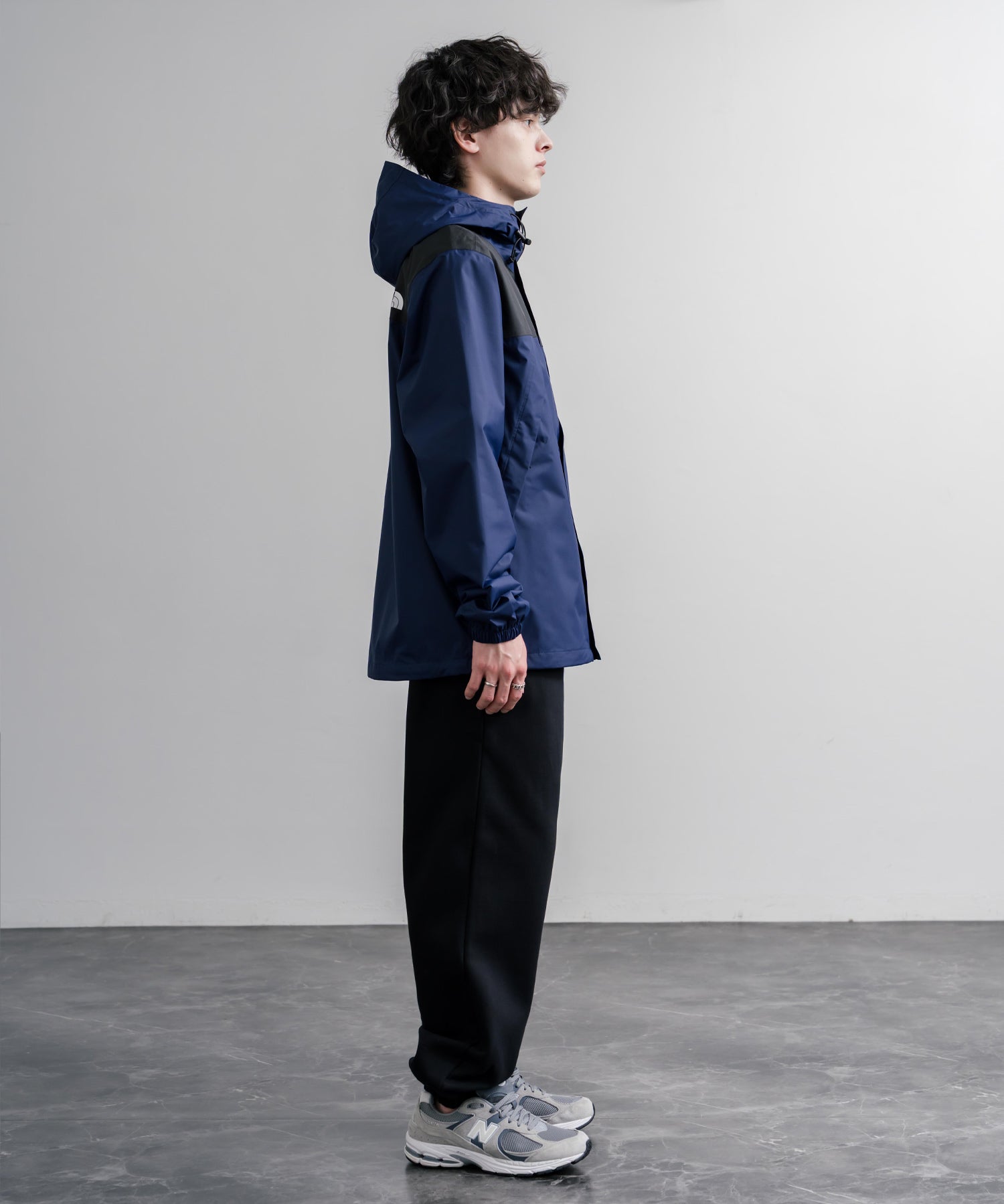 THE NORTH FACE M ESS SD RLX PANTS ノースフェイス 裏起毛ワンポイントロゴ刺繍スウェットワイドイージージョガーパンツ 16368