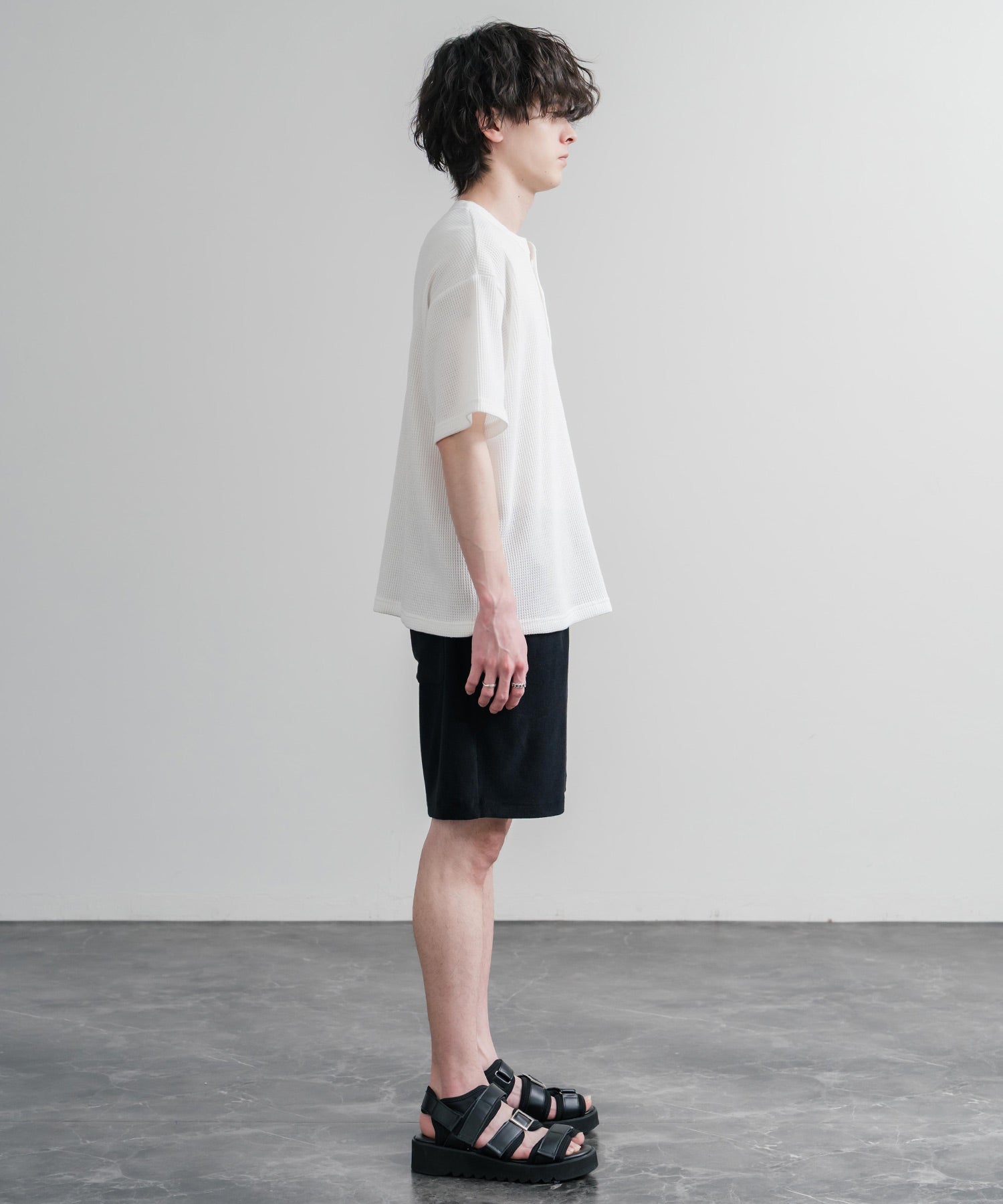 CONVERSE コンバース JACK PURCELL ジャックパーセル パイルハーフパンツ/イージーワイドショートパンツ 15871