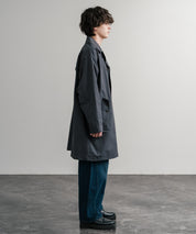 Audience オーディエンス 綿ナイロン高密度ポプリン M-51ロング丈モッズステンカラーコート AUD7356 15253