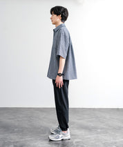 接触冷感 多機能ストレッチクロップドイージージョガーパンツ 15368