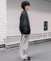 新色追加 ポリDEWSPO オーバーサイズMA-1フライトジャケット/撥水加工ミリタリーブルゾン 15293