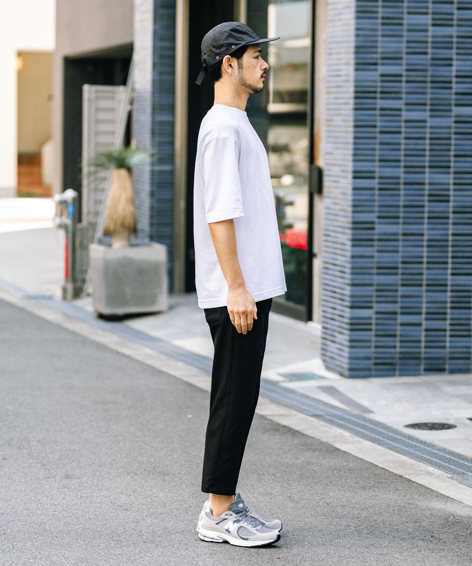 多機能 接触冷感ストレッチUVカットクロップドイージーパンツ 15370