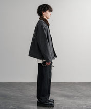 KRIFF MAYER クリフメイヤー バックグラフィックプリント裏ボアデッキジャケット 2525109 14969