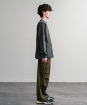 KRIFF MAYER クリフメイヤー オーバーサイズスーベニア刺繍クルーネック長袖Tシャツ(龍) /ロンT 2537202 15602