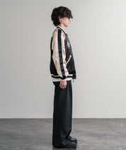 KRIFF MAYER クリフメイヤー スーベニア刺繍ひっくりスカジャン/リバーシブルダブルジップ短丈ブルゾン 2515102 14883