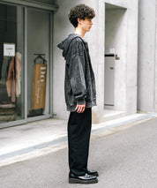 ルーズシルエットワイドデニムパンツ