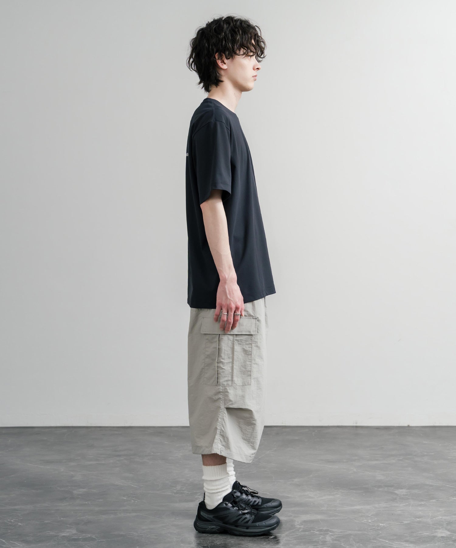 THE NORTH FACE ザ・ノースフェイス M'S MISSION S/S R/TEE レギュラーフィット半袖プリントTシャツ 15939