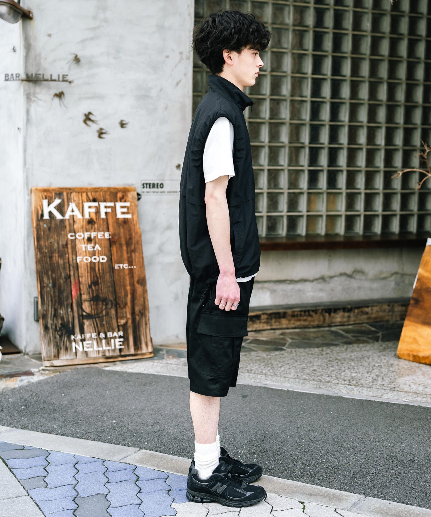 ワイドミリタリーカーゴイージーショートパンツ ハーフパンツ
