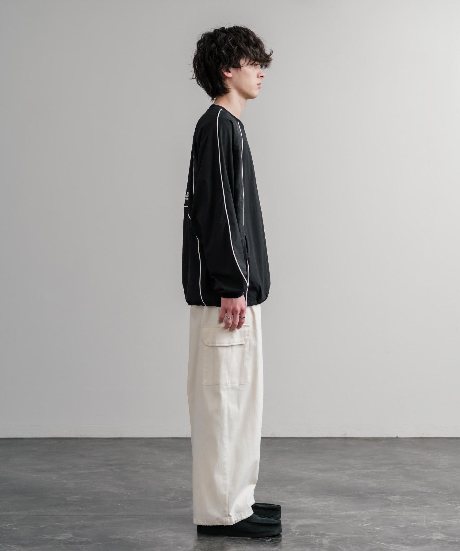 日本未展開モデル THE NORTH FACE ザ・ノースフェイス DYNAMO CREWNECK ダイナモクルーネックナイロン長袖カットソー 15573