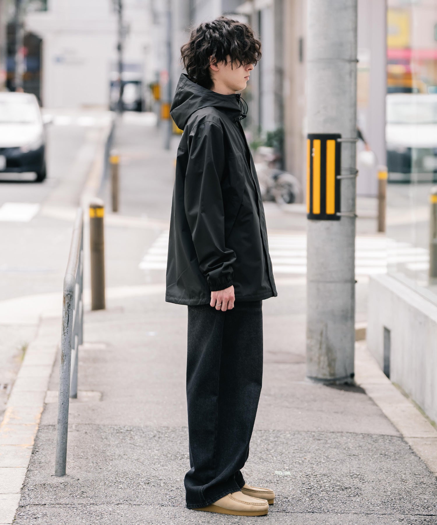 新色追加 THE NORTH FACE ザ・ノースフェイス ANTORA JACKET DRYVENTオーバーサイズワンポイントロゴアントラジャケット/マウンテンパーカー 16366