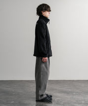 日本未展開モデル THE NORTH FACE ザ・ノースフェイス WHITE LABEL ホワイトレーベル COMFY ALPHA FLEECE ZIP UP ワンポイントロゴ刺繍ボアジャケット 15367