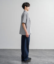 THE NORTH FACE ザ・ノースフェイス M'S TRAVELER CHECK S/S SHIRTS ワンポイントロゴ刺繍ギンガムチェック柄半袖シャツ 16021