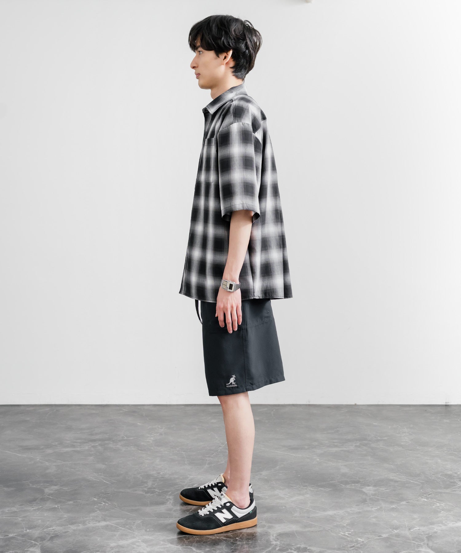 KANGOL カンゴール 別注コラボ 接触冷感水陸両用クライミングショートパンツ 15824