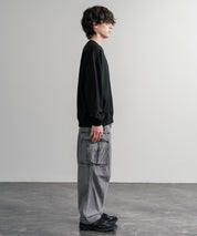 日本未展開モデル THE NORTH FACE ザ・ノースフェイス WHITE LABEL ホワイトレーベル TNF GO-TO SWEATSHIRTS ワンポイントロゴ刺繍クルーネック長袖スウェットトレーナー 15433