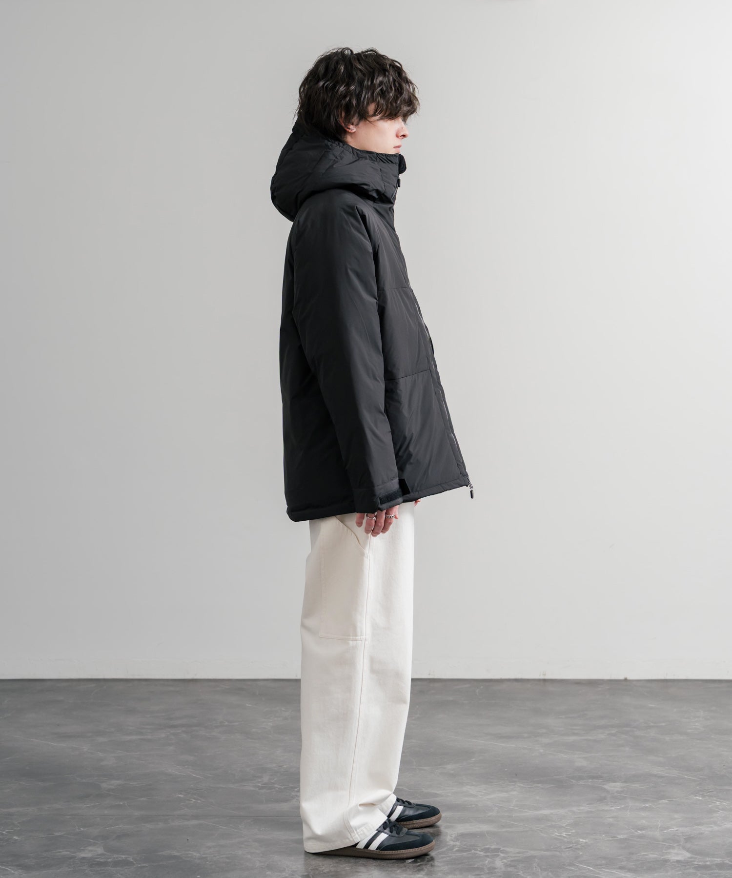 KRIFF MAYER クリフメイヤー CLEANNESS クリーネスワンポイントロゴ刺繍中綿ジャケット 2515100 14880