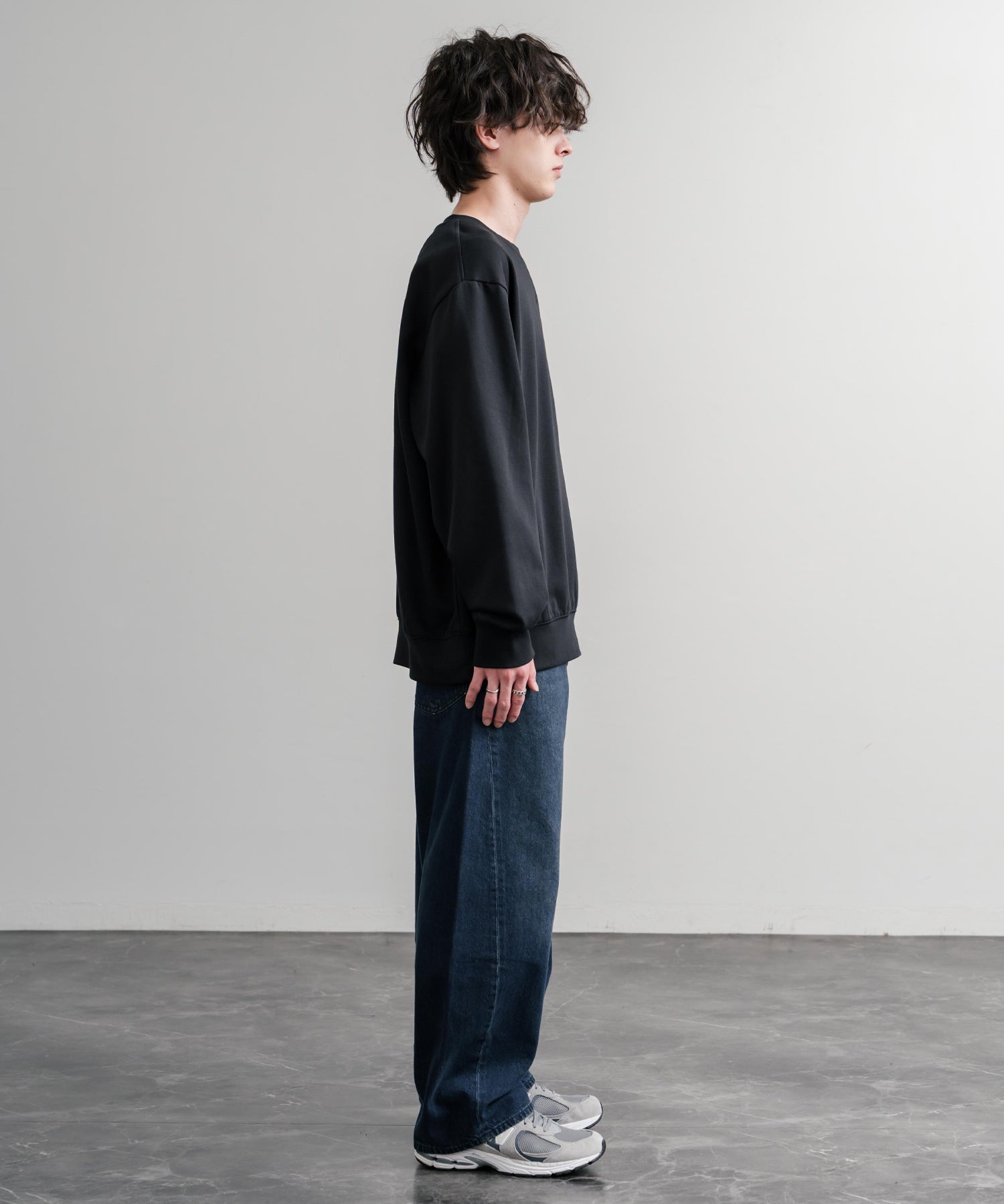 THE NORTH FACE ザ・ノースフェイス MEN S ESSENTIAL CREW 裏起毛ワンポイントロゴ刺繍長袖スウェット 15353
