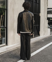 PUレザーシングルライダースジャケット　14681