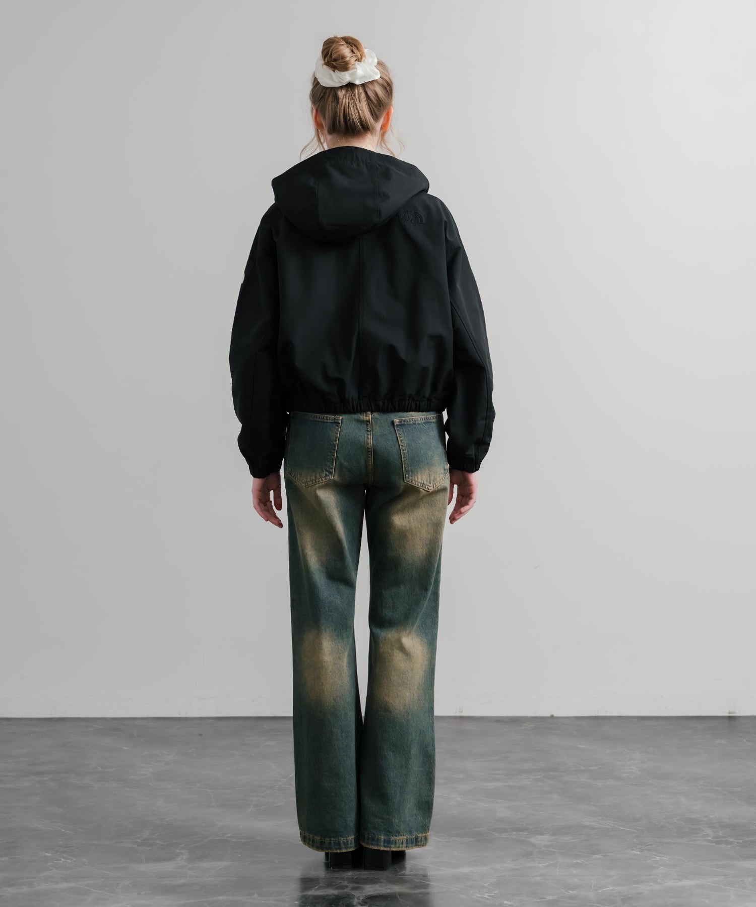 日本未展開モデル WHITE LABEL THE NORTH FACE W'S OLEMA HOODIE オレマフーディー ショートブルゾン 15533