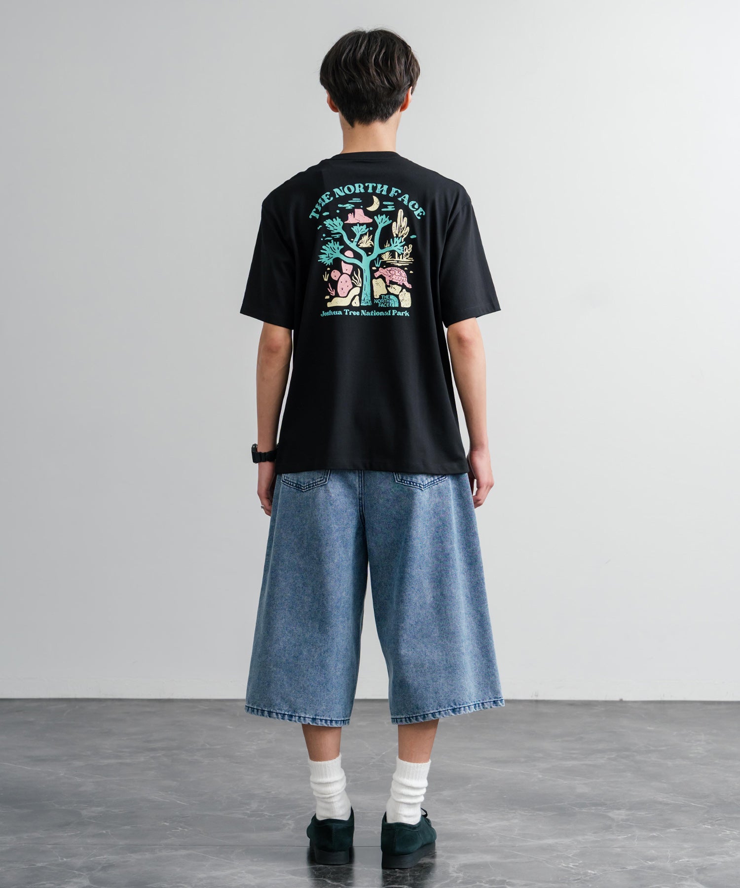 わ*あ様 NORMノースリーブ青森山田 THE NORTH FACE ザ・ノースフェイス M'S EVERGREEN S/S R/TEE 1 バック