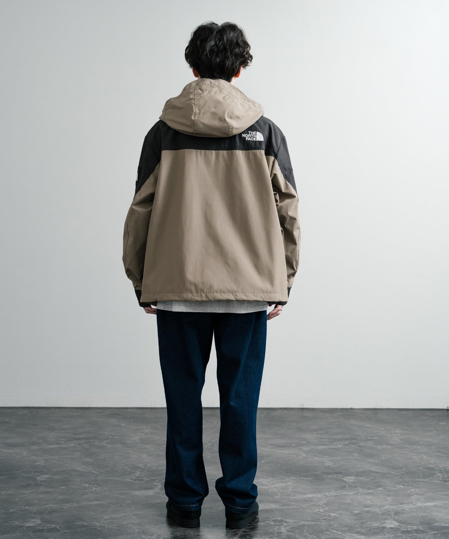 日本未展開モデル THE NORTH FACE WHITE LABEL RANGER JACKET オーバーサイズロゴ刺繍マウンテンパーカー 14536