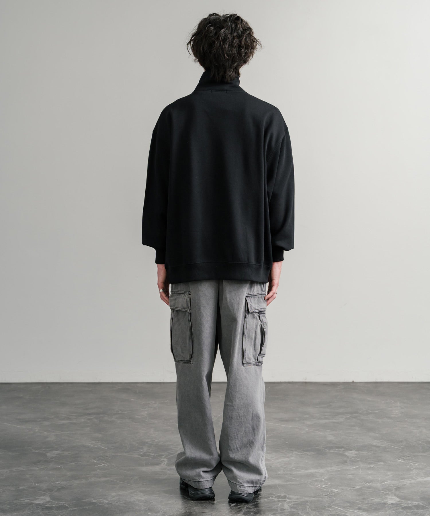 新色追加 KANGOL カンゴール 別注コラボ 裏起毛ロゴ刺繍ハーフジップ