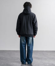 KRIFF MAYER クリフメイヤー 2WAYリバーシブル ひっくりフードボアジャケット/ワンポイントロゴ刺繍マウンテンパーカー 2612801 16546