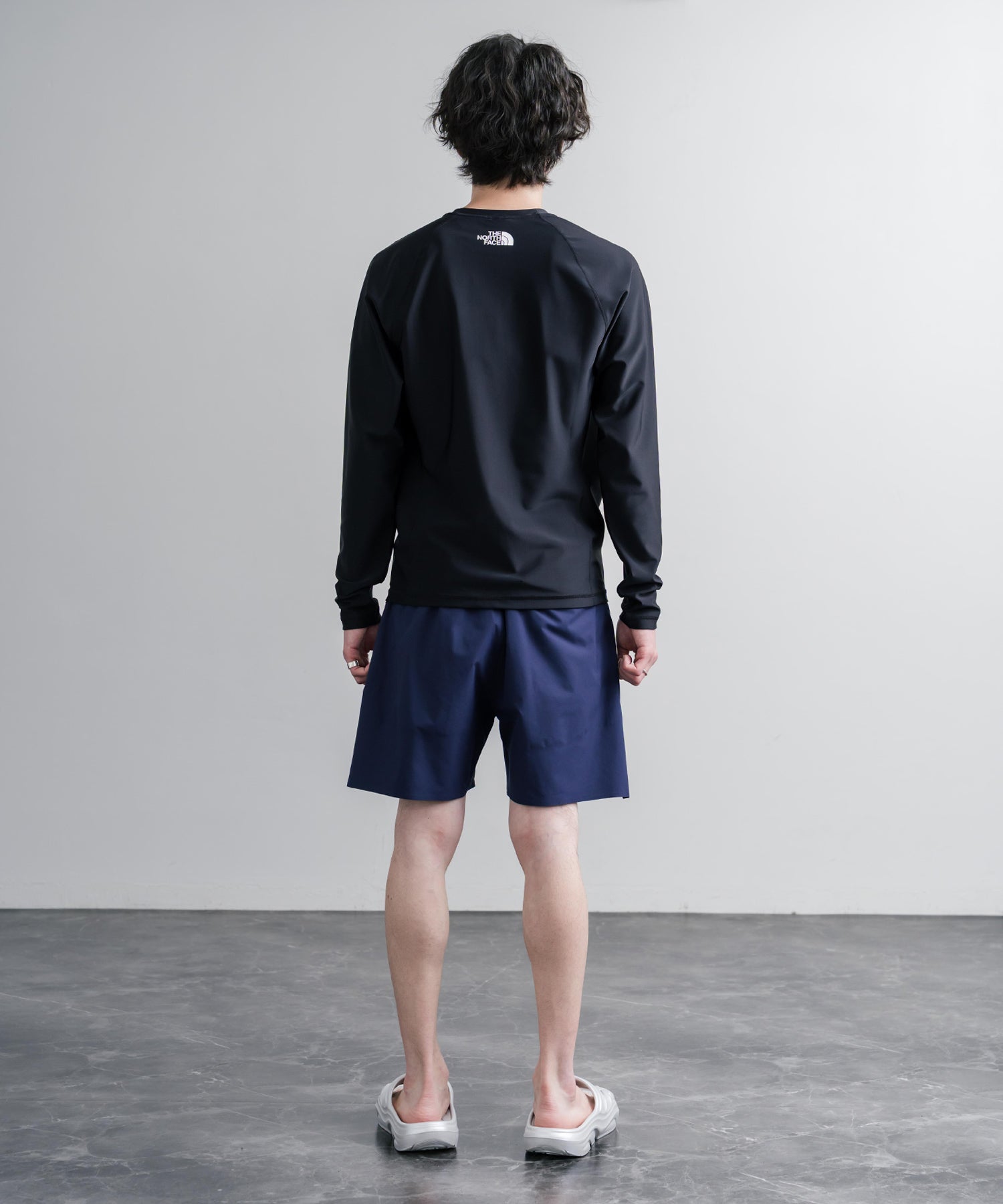 THE NORTH FACE ザ・ノースフェイス M'S ESSENTIAL L/S RASHGUARD 接触冷感ラッシュガード/多機能長袖カットソー 16206