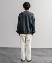 日本未展開モデル THE NORTH FACE ザ・ノースフェイス WHITE LABEL ホワイトレーベル EXPLORE SWEATSHIRTS アップリケ刺繍裏毛長袖スウェット/アーチロゴトレーナー 16595
