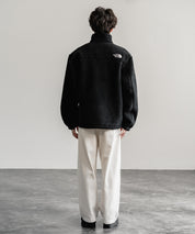 日本未展開モデル THE NORTH FACE ザ・ノースフェイス WHITE LABEL ホワイトレーベル 韓国限定 SHERPA FLEECE JACKET1 オーバーサイズワンポイントロゴ刺繍ボアジャケット 14659