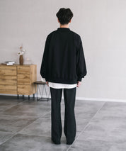 オーバーサイズ TRストレッチMA-1/ジップアップショートブルゾン 14119