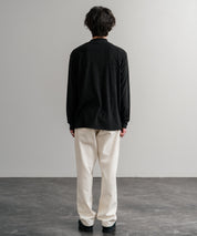 ストレッチフリースハイネック長袖Tシャツ 14855