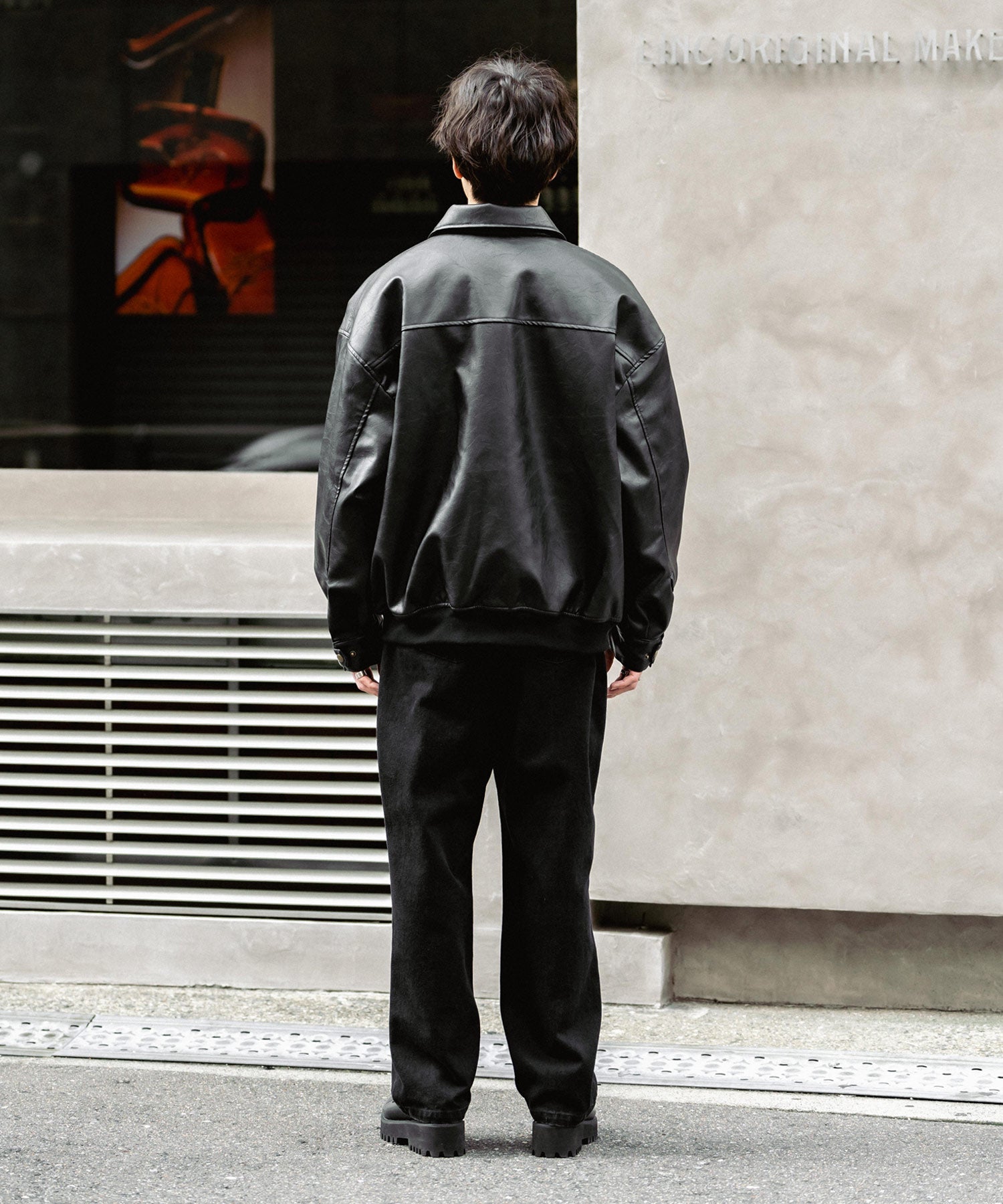 オーバーサイズPUレザー A-2型中綿フライトブルゾン – Rocky Monroe