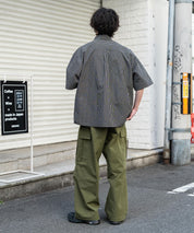 裾ドローコード ミリタリーワイドカーゴパンツ 15580