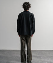 コットンタッチ裏起毛Vネックカーディガン 14984