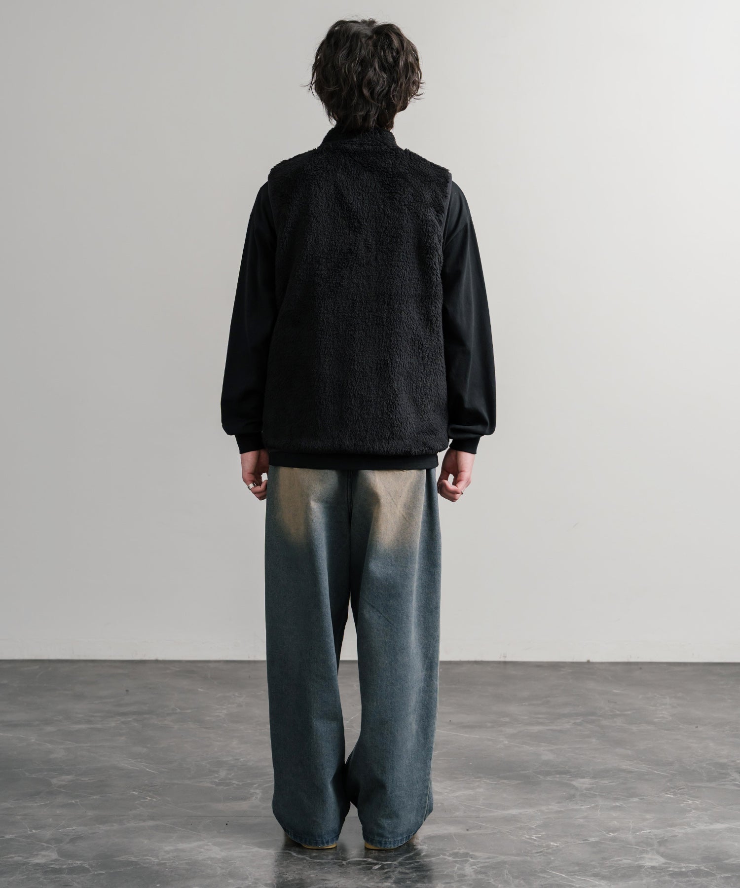 新品rosy monster テディボア　ベスト　ブラック 新品rosy monster テディボア ベスト ブラック 新品rosy monster