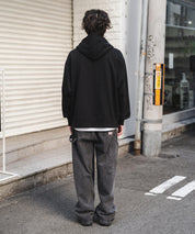 KANGOL カンゴール 別注コラボオーバーサイズ裏起毛ロゴ刺繍フルジップパーカー 14628 【セットアップ可能】