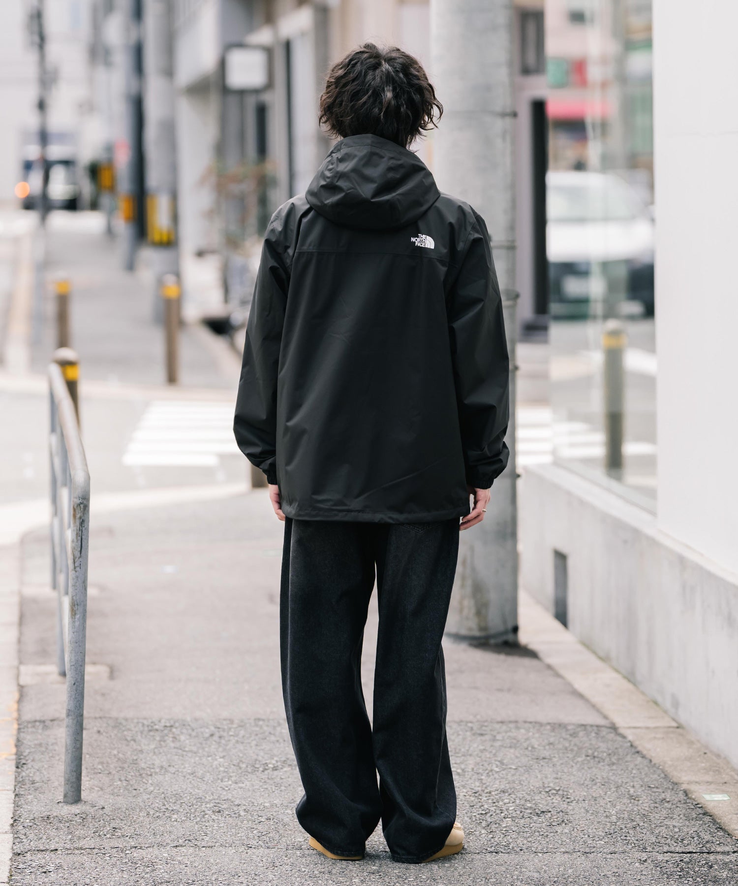 新色追加 THE NORTH FACE ザ・ノースフェイス ANTORA JACKET DRYVENTオーバーサイズワンポイントロゴアントラジャケット/マウンテンパーカー 16366