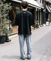 UMBRO アンブロ 別注コラボ オーバーサイズワンポイントロゴ刺繍クルーネック半袖Tシャツ