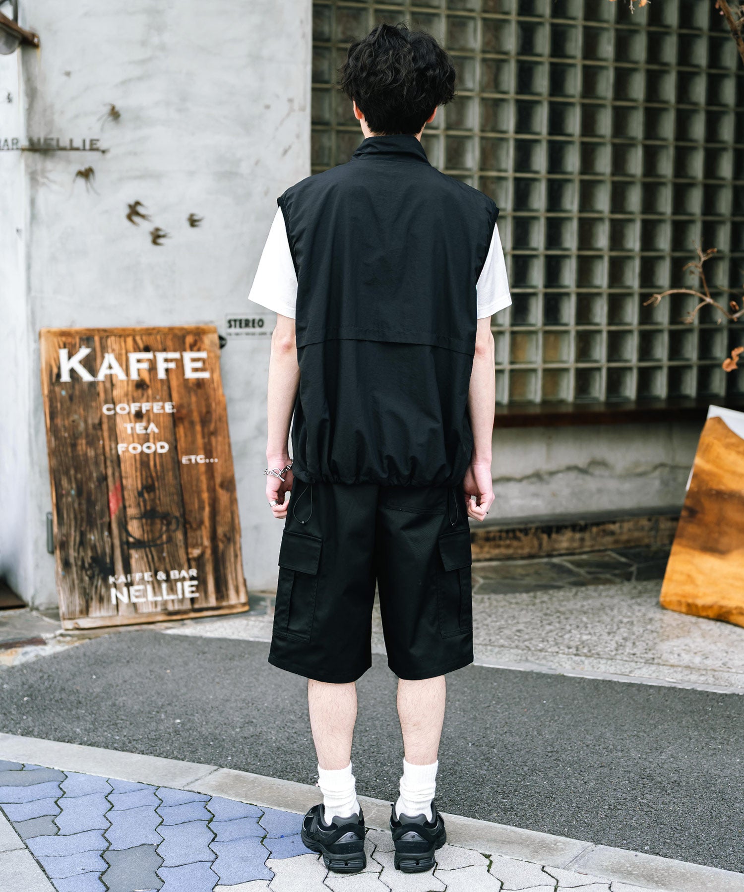 ワイドミリタリーカーゴイージーショートパンツ ハーフパンツ