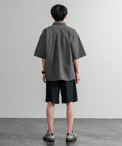 接触冷感 多機能素材ショートクライミングイージーワイドパンツ 15371