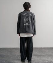 KRIFF MAYER クリフメイヤー バックグラフィックプリント裏ボアデッキジャケット 2525109 14969