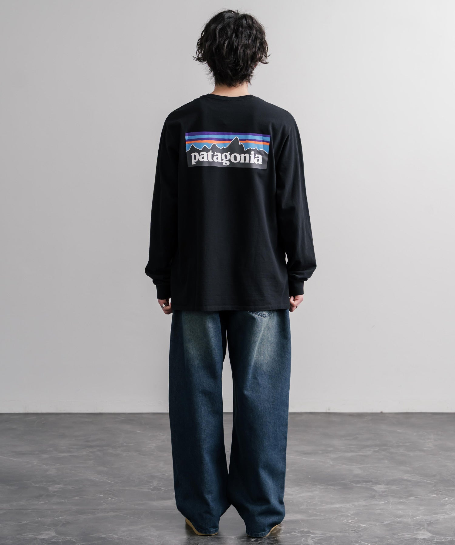 Patagonia パタゴニア M S L S P 6 LOGO RESPONSIBILI TEE ロングスリーブP-6ロゴレスポンシビリティー/バックプリント長袖Tシャツ 16381