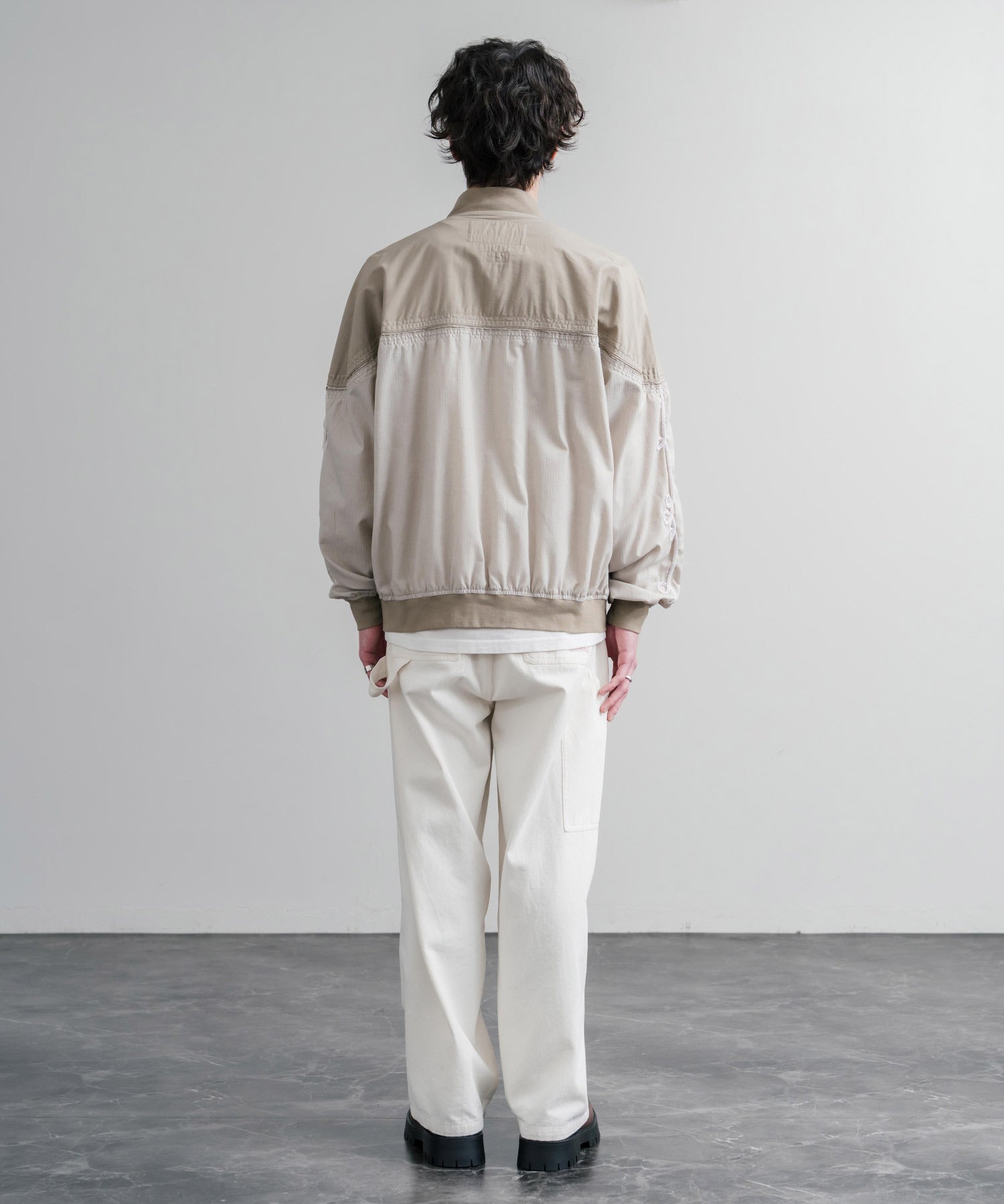 KRIFF MAYER オーバーサイズショート丈ブルゾン ダービージャケット 2534003 15612