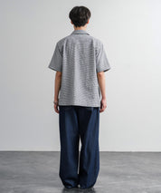 THE NORTH FACE ザ・ノースフェイス M'S TRAVELER CHECK S/S SHIRTS ワンポイントロゴ刺繍ギンガムチェック柄半袖シャツ 16021