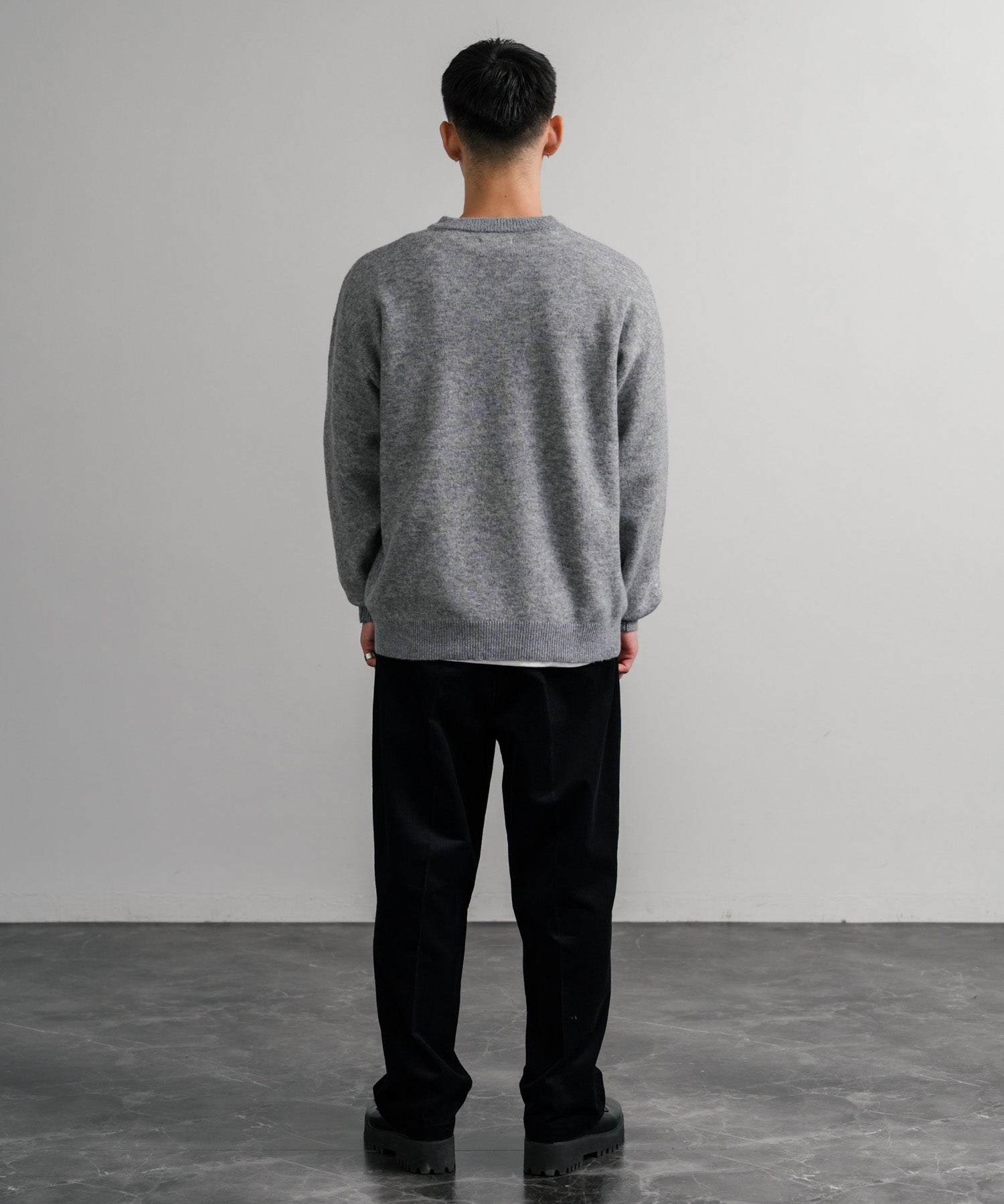 Upscape Audience アップスケープオーディエンス 日本製 国産14WALEコーデュロイマンチェスター2タックイージーワイドパンツ AUD3643 14833