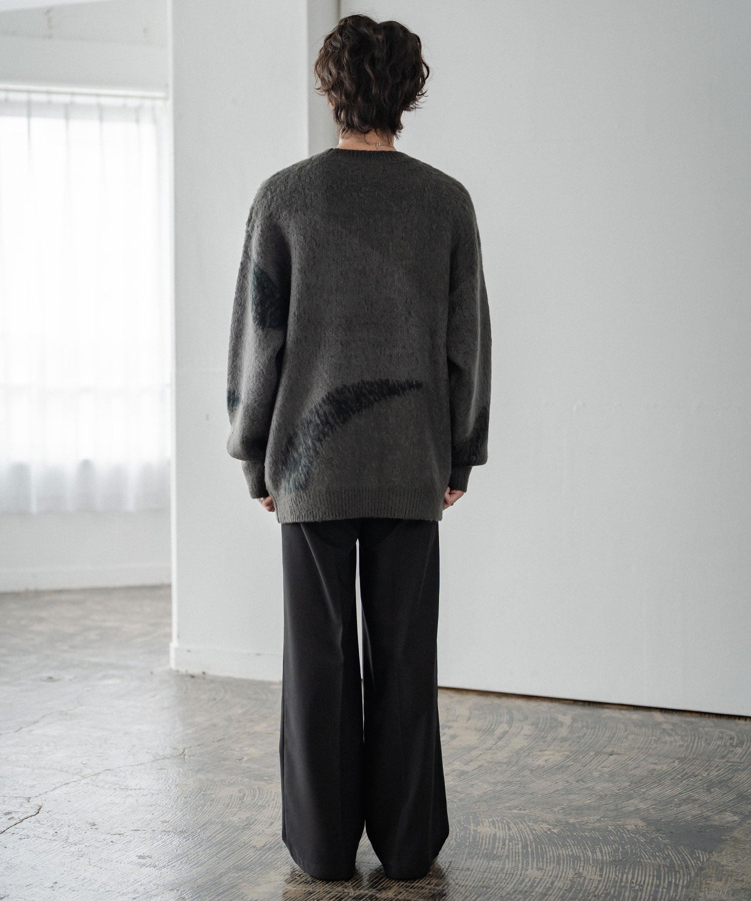 セミワイド2タックストレートスラックス 15248