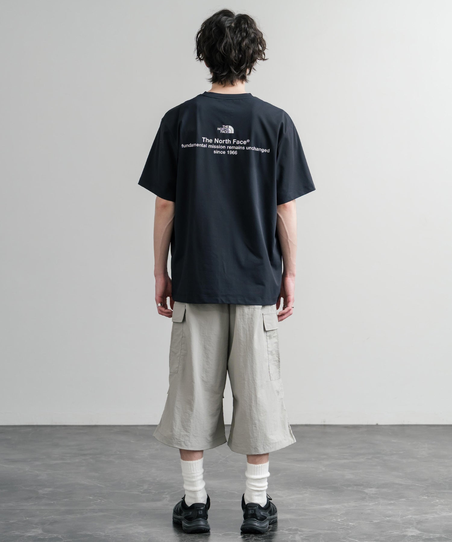 THE NORTH FACE ザ・ノースフェイス M'S MISSION S/S R/TEE レギュラーフィット半袖プリントTシャツ 15939