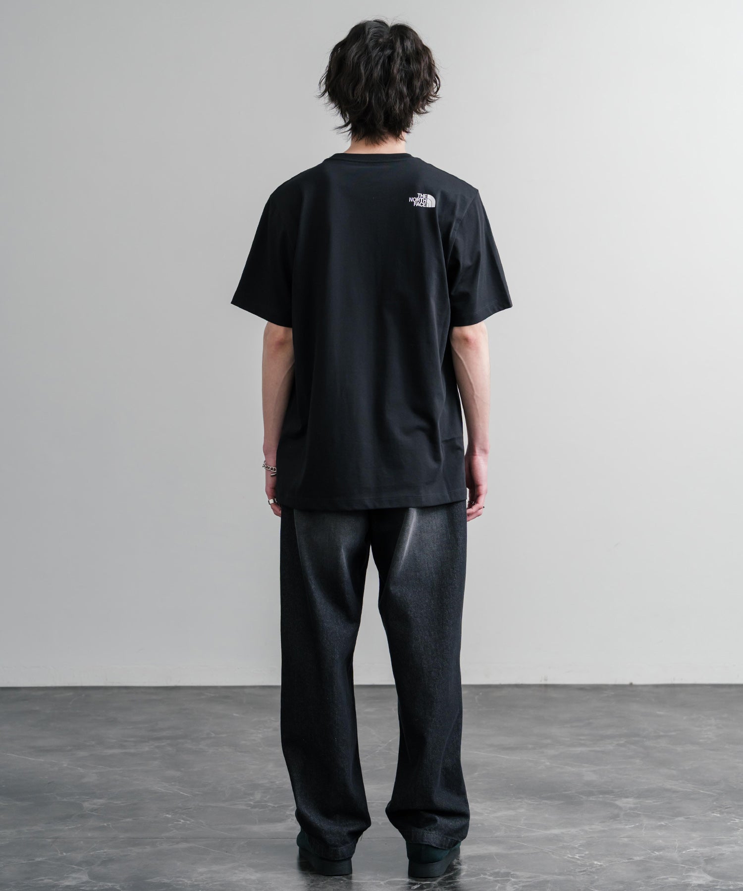 THE NORTH FACE ザ・ノースフェイス M EVO HLF DME REG SS TEE ロゴプリントレギュラーフィット半袖Tシャツ 15818