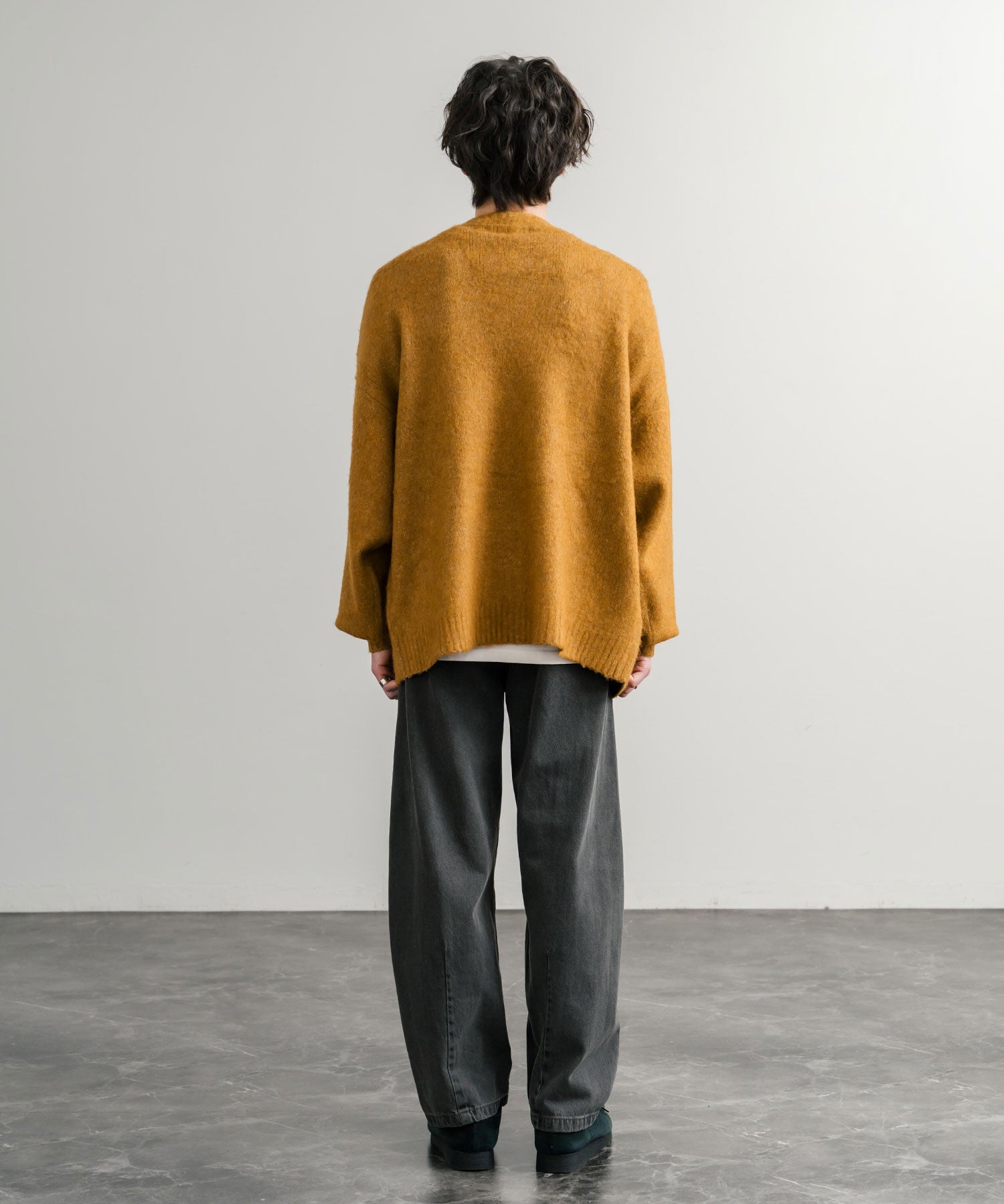 GERRY ジェリー UVカット ルーズシルエットワンポイントロゴ刺繍バレルレッグクライミングデニムパンツ 15113